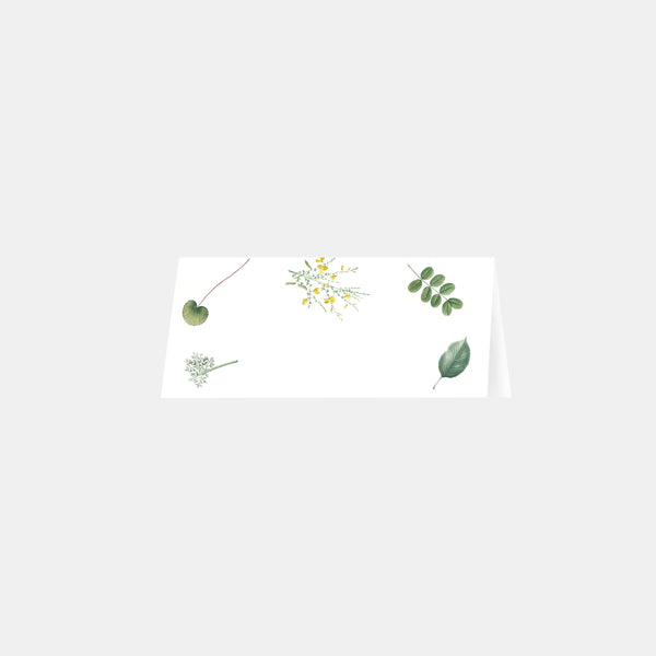 Place marker sprig of wild flowers - 20ex