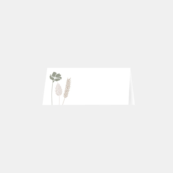 Place marker dried flowers - 20ex