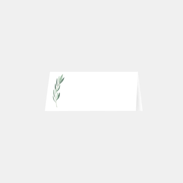 Classic foliage place marker - 20ex