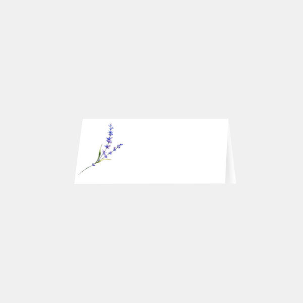 Lavender transparency place marker - 20ex