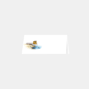 Watercolor basin place marker - 20ex