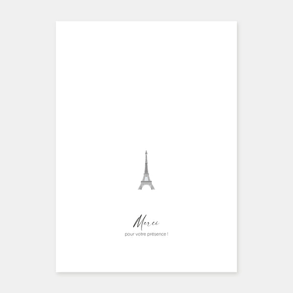 Livret de mariage toit de Paris