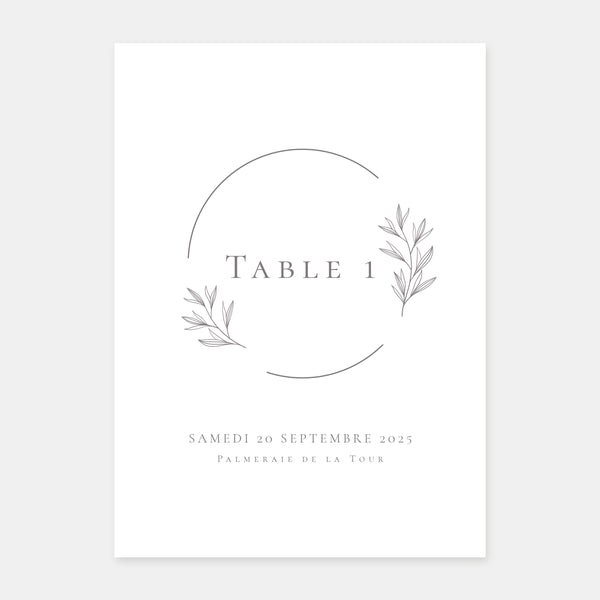 Brand chic nature wedding table - 5ex