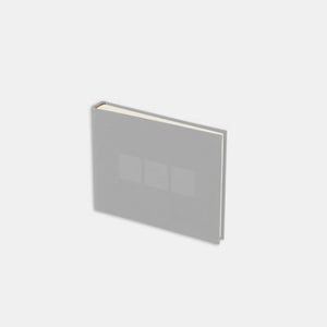 Fotoalbum 21x15 hellgraues Canvas, cremefarbene Innenseite