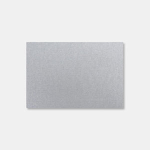 Pack of 50 cards 105x155 silver metal