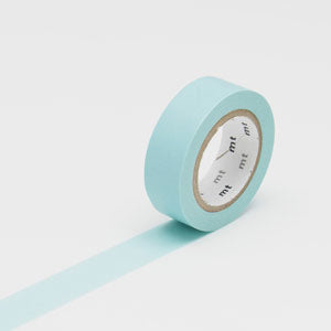 Abdeckband einfarbig babyblau