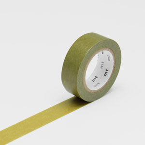 Plain olive green masking tape uguisou