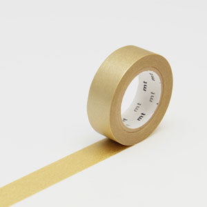 Masking tape plain gold