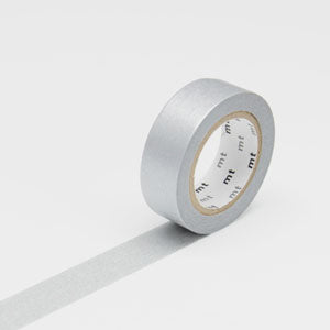 Abdeckband schlicht silber