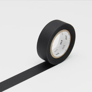 Plain matte black masking tape