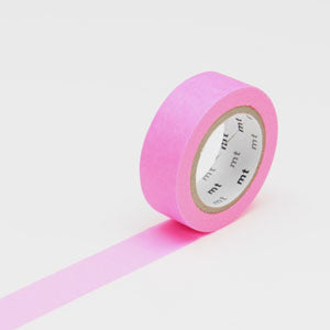 Masking tape plain shocking pink