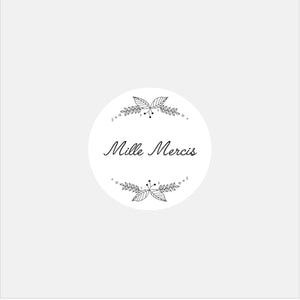 Stickers personnalisés naissance licorne - 48ex