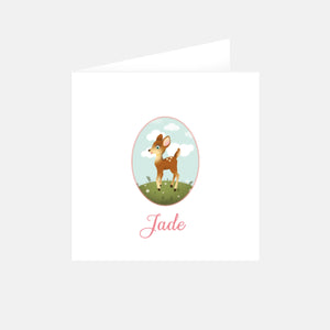 Little fawn birth announcement