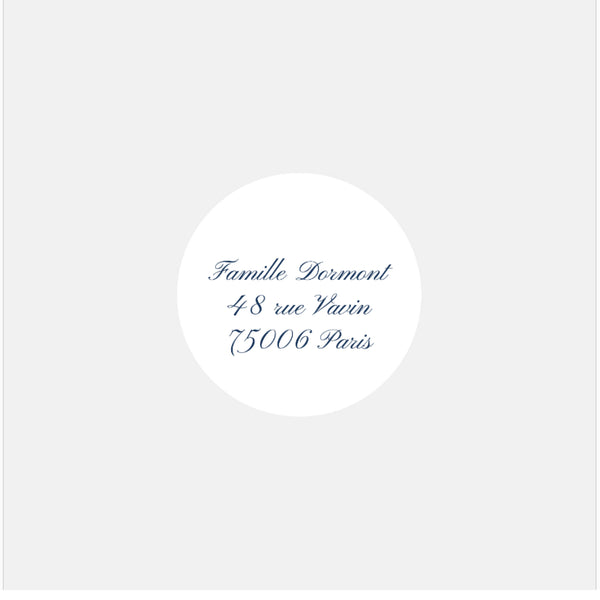 Personalized birth stickers - 48ex