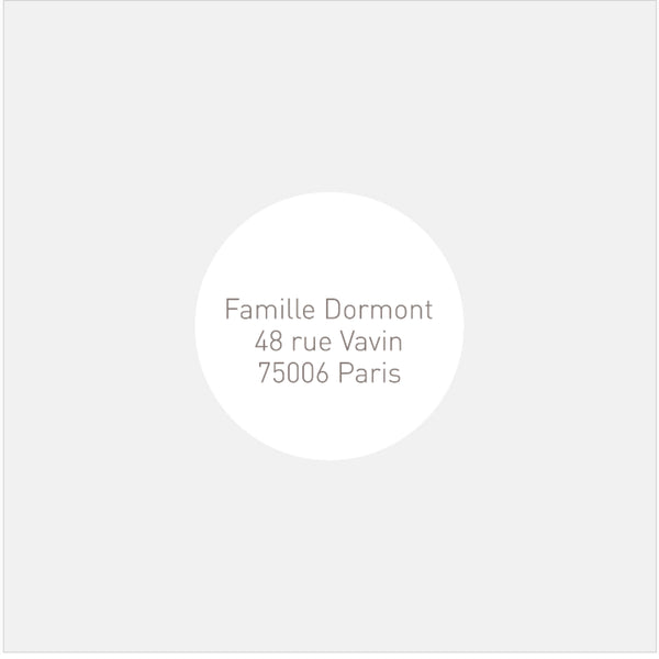 Personalized birth stickers - 48ex