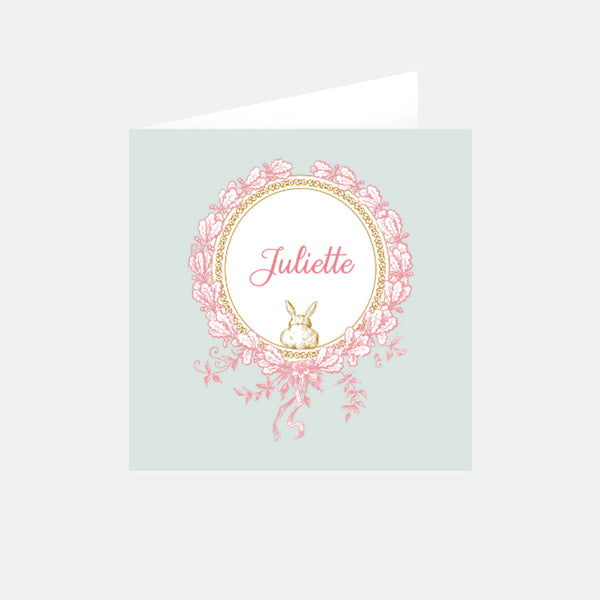 Birth announcement sugared almonds