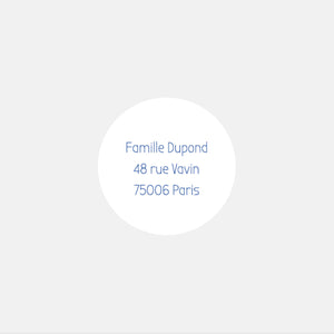 Stickers personnalisés naissance - 48ex