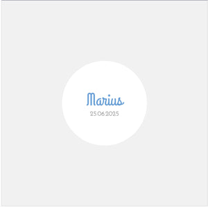 Stickers personnalisés naissance photomaton - 48ex