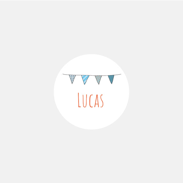 Personalized birth stickers my Kopines family - 48ex