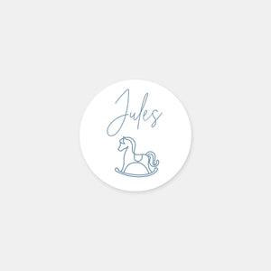Personalized birth toy stickers N115B