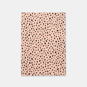 Wildes Notizbuch im A5-Format