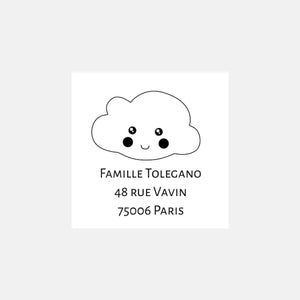 Personalized Cloud stamp