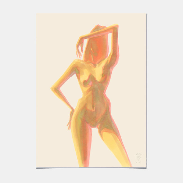 Limitierter Kunstdruck „Melting with the Sun“ – 01