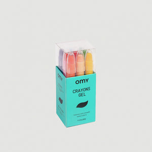 Box of 9 gel chalks