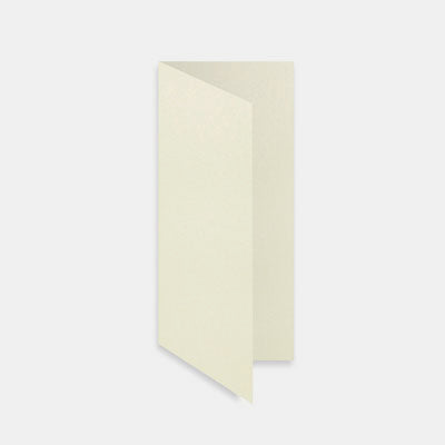 Lange vorgefaltete Karte 210x210 Opalmetallic
