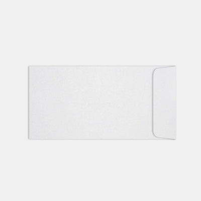 Beutel für Hochzeitseinladungen, 115 x 225 mm, Metallic-Kristall