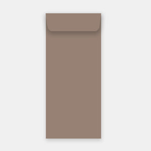 Pouch 115x324 mm taupe vellum