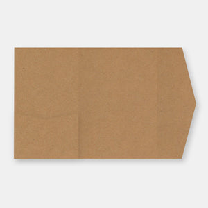 Pockart compartment card 180 kraft Material