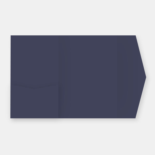 Pockart compartment card 180 navy vellum