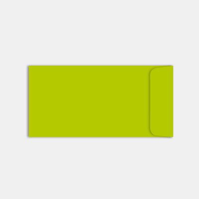 Pouch 115x225 mm green bamboo vellum