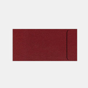 Beutel für Hochzeitseinladungen, 115 x 225 mm, burgunderrotes Pergament