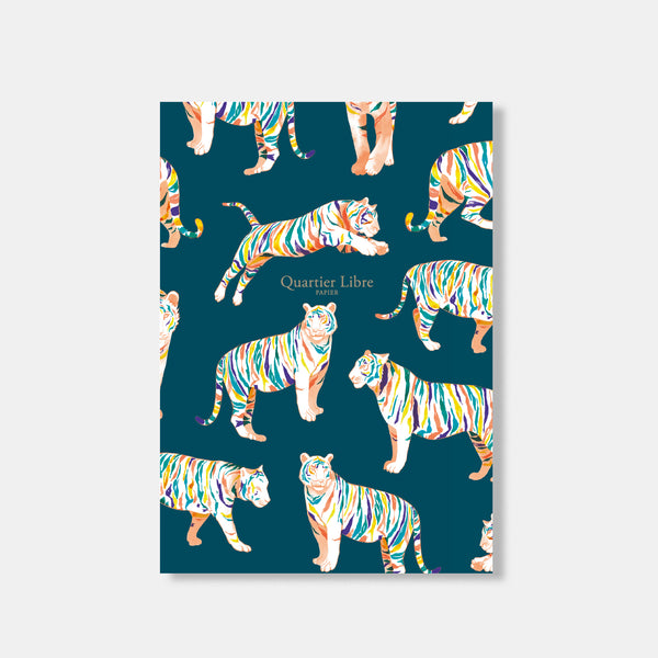 Carnet A5 Rainbow tiger