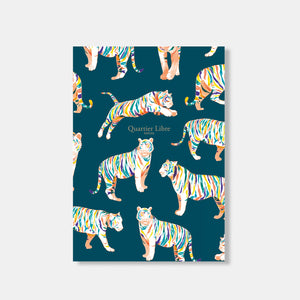 Regenbogentiger-A5-Notizbuch