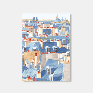 A5 Notebook Roof of Paris