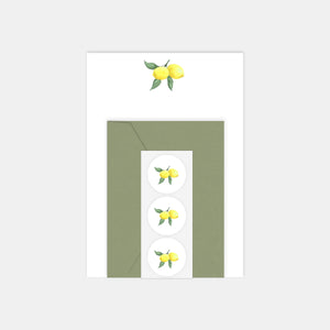 Letter paper set - Lemons