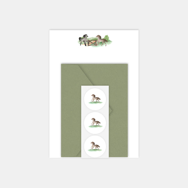 Stationery set - Pony