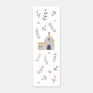 Baptism bookmark on a feast day