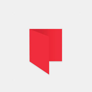 Pre-folded card 130x260 red skin