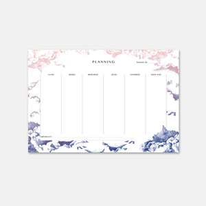 Wöchentliche Wolken