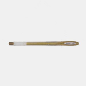 Uniball-Gelschreiber aus Metall mit feiner Spitze in Gold