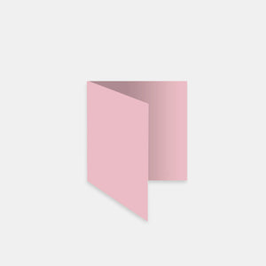 Pre-folded card 130x260 pale pink vellum