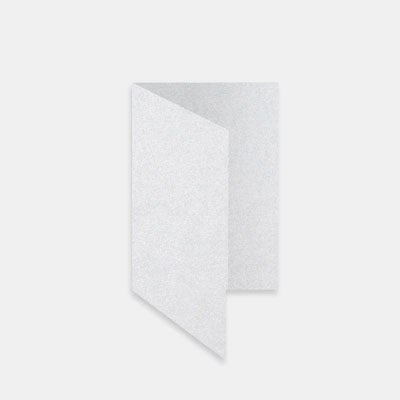 Pre-folded A4 sheet of vellum paper 250g White