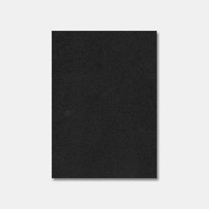 Blatt A3-Pergamentpapier 290g Schwarz