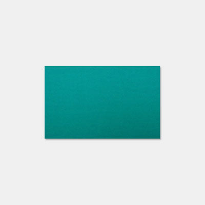 Pqt 50 cartes 85x135 velin vert paon