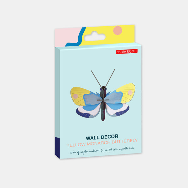 Papillon Monarch jaune - Studio Roof