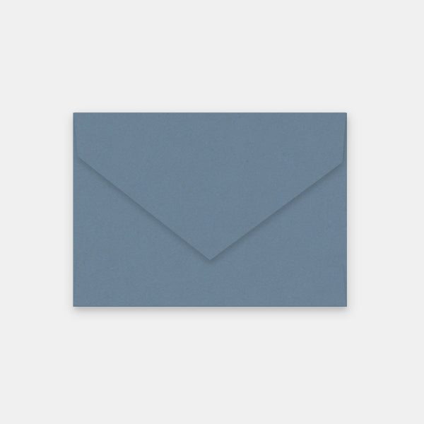 Enveloppe 114x162 mm kraft bleu jean